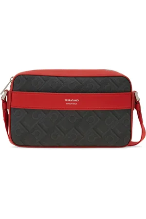 Salvatore Ferragamo Monogram-pattern crossbody bag