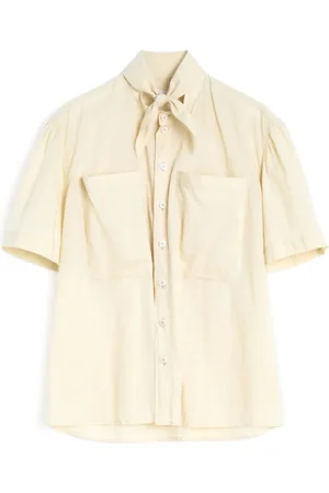 LEMAIRE Short sleeve with foulard shirt