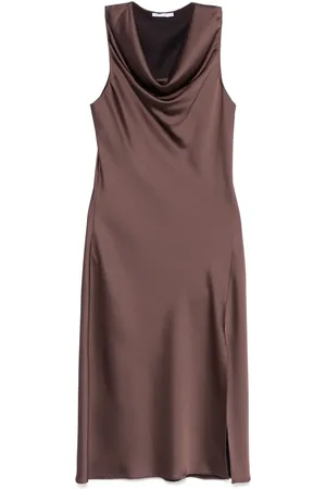 Patrizia Pepe Satin midi dress