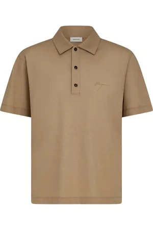 Salvatore Ferragamo Signature cotton polo shirt