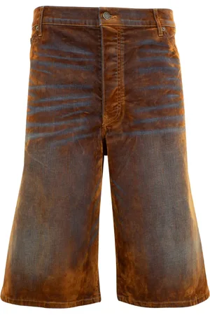 Cout de la Liberte Suede baggy denim shorts