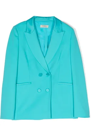 Twin-Set Peak-lapels double-breasted blazer