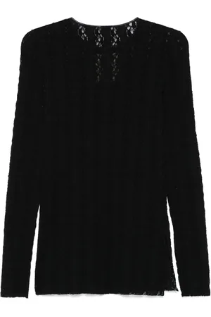 UMA WANG Semi-sheer top