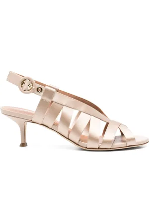 LELLA BALDI 60mm satin sandals