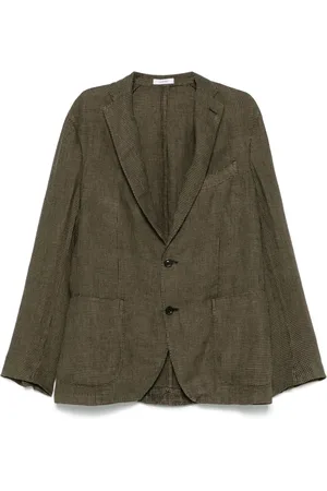 Boglioli Houndstooth-pattern blazer
