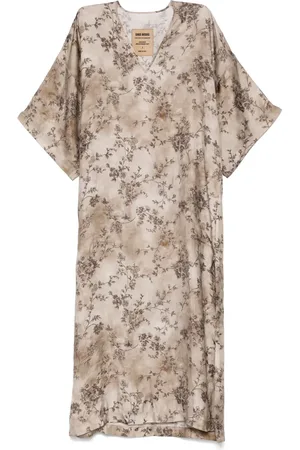UMA WANG Floral midi dress