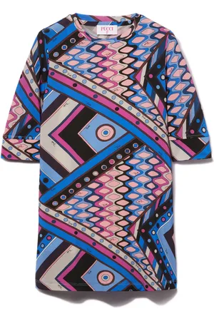 PUCCI Junior Vivara-print dress