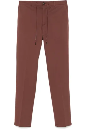 Circolo Piqu??-weave trousers