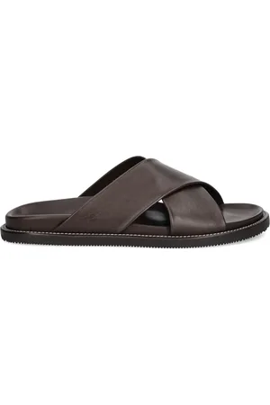 Paul & Shark Leather slides