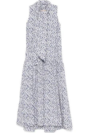 Plan C Poplin maxi dress