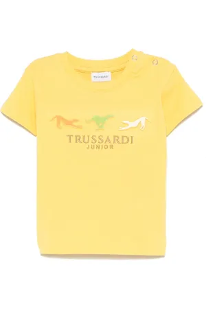 Trussardi Logo-embroidered T-shirt