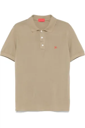 ISAIA Logo-embroidered polo shirt