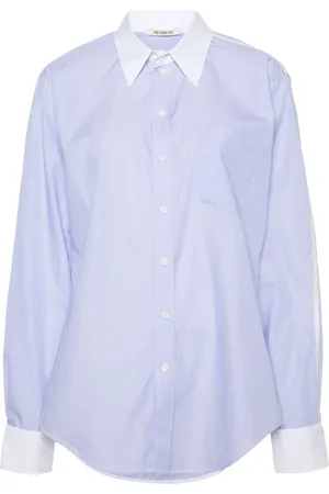 Peter Do Striped cotton shirt
