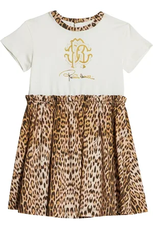 Roberto Cavalli Leopard-print dress