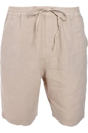 120% Lino Drawstring linen shorts