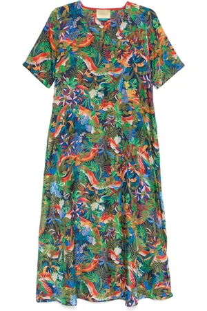 MOMONÍ Carnaval midi dress