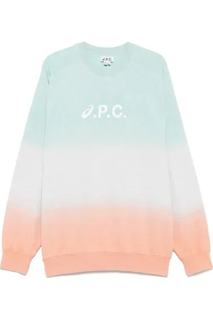 A.P.C. X asics logo-print sweater
