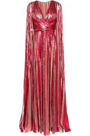 Elie saab Embroidered tulle dress