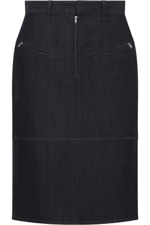Jil Sander Denim pencil skirt