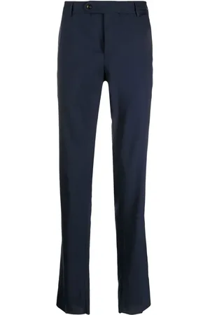 PT Torino Straight-leg virgin-wool trousers