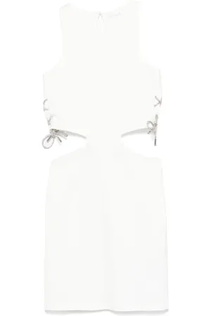 MISS GRANT Crystal-embellished dress