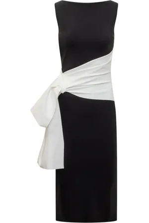 CHIARA BONI Tie-fastening midi dress