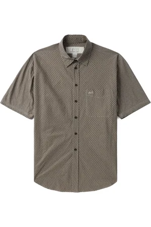 ERL Check-pattern short-sleeve shirt