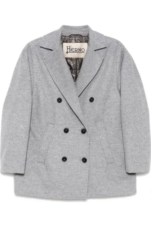 HERNO Virgin wool peacoat