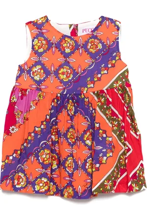 PUCCI Junior Floral-print dress