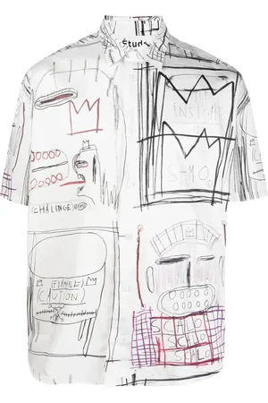 Etudes X Jean-Michel Basquiat short-sleeve shirt