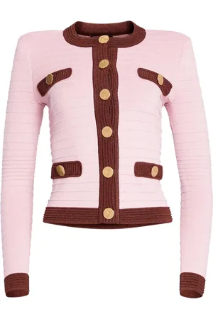 Retrofete Percy ribbed button-detail top