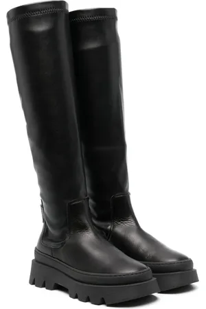 MONNALISA Knee-length leather boots