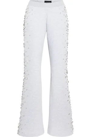 Retrofete Carsyn crystal-embellished track pants