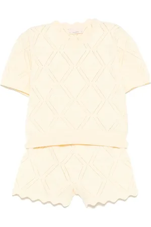 Elisabetta Franchi Knitted shorts set