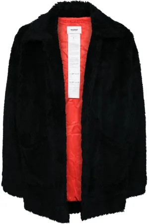 DOUBLET Hand-painted faux-fur jacket