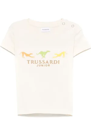 Trussardi Logo-embroidered T-shirt