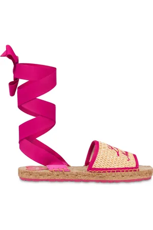 Moschino Logo-embroidered espadrilles