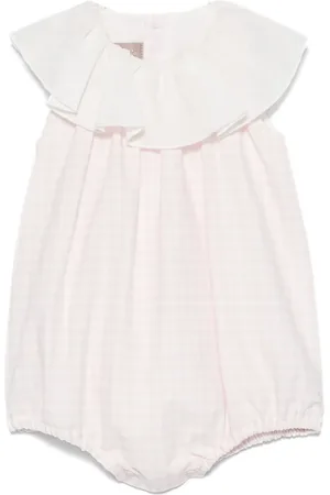 LA STUPENDERIA Gingham-pattern body
