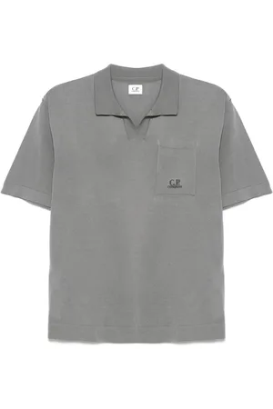 C.P. Company Logo-embroidered T-shirt