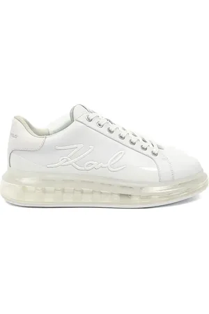 Karl Lagerfeld Logo-embroidered sneakers