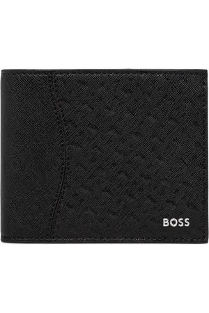HUGO BOSS Textured bi-fold wallet