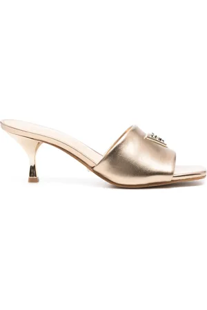 Guess 70mm logo-plaque sandals