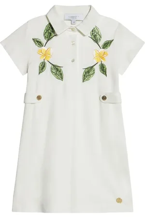 Roberto Cavalli Floral-embroidery dress