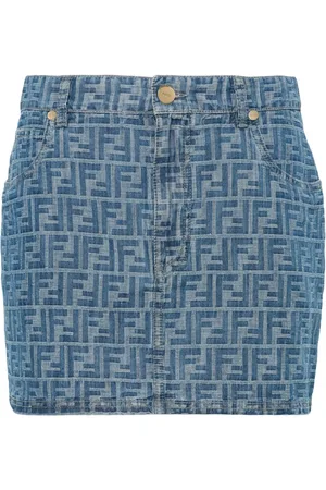 Fendi FF-motif mini skirt