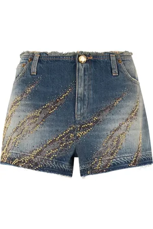 Roberto Cavalli Zebra-pattern shorts