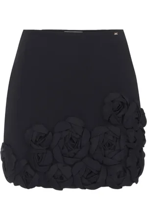 Elisabetta Franchi Crepe mini skirt