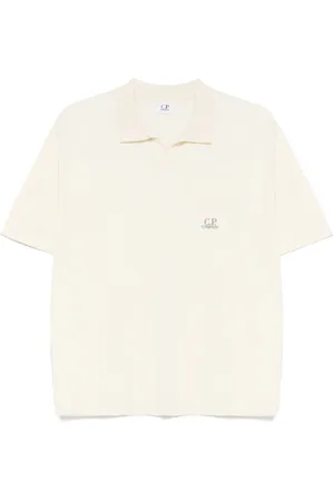 C.P. Company Logo-embroidered T-shirt