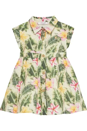 Roberto Cavalli Floral Cutwork dress