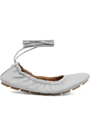 HUGO BOSS Ankle-ties ballet flats