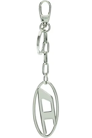 Diesel Oval D plaque keyring
